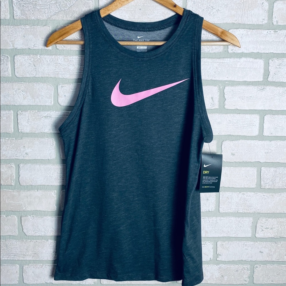 Nike Crew Neck Sleeveless Tank Top